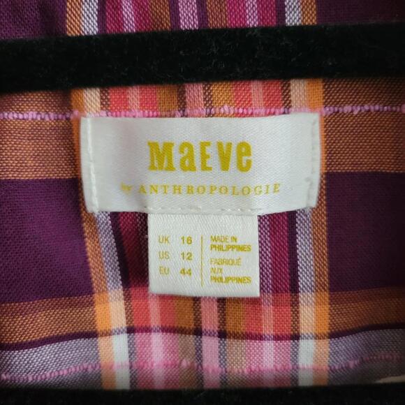 Fun and Funky Plaid blazer from Anthropologie - Picture 8 of 9